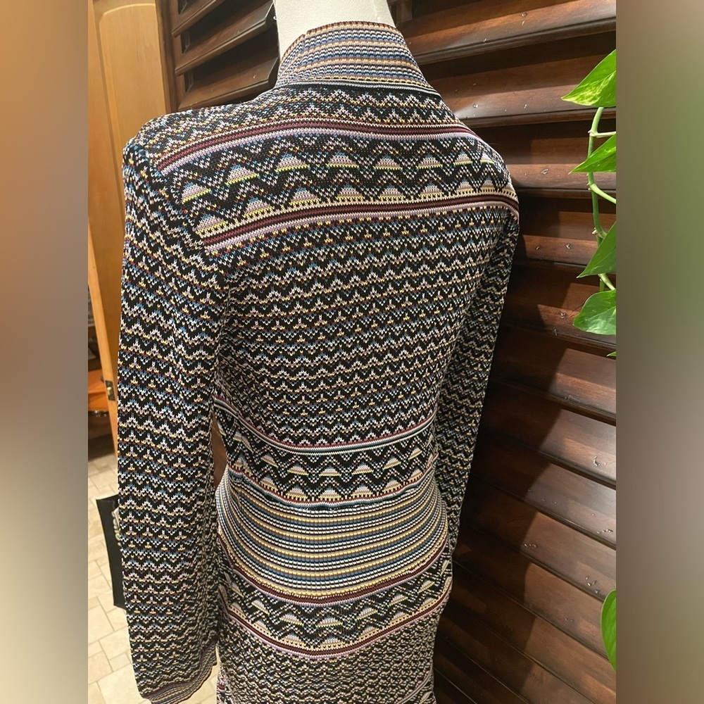 Shoshanna Etta Dress Knit Stretch  EUC Medium Fits 6-10 - Picture 9 of 10